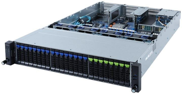 Сервер в корпусе высотой 2U Никс gS9600/pro2U S924C2Hi Xeon Silver 4314/128 ГБ/1 x 960 Гб SSD/Aspeed AST2600