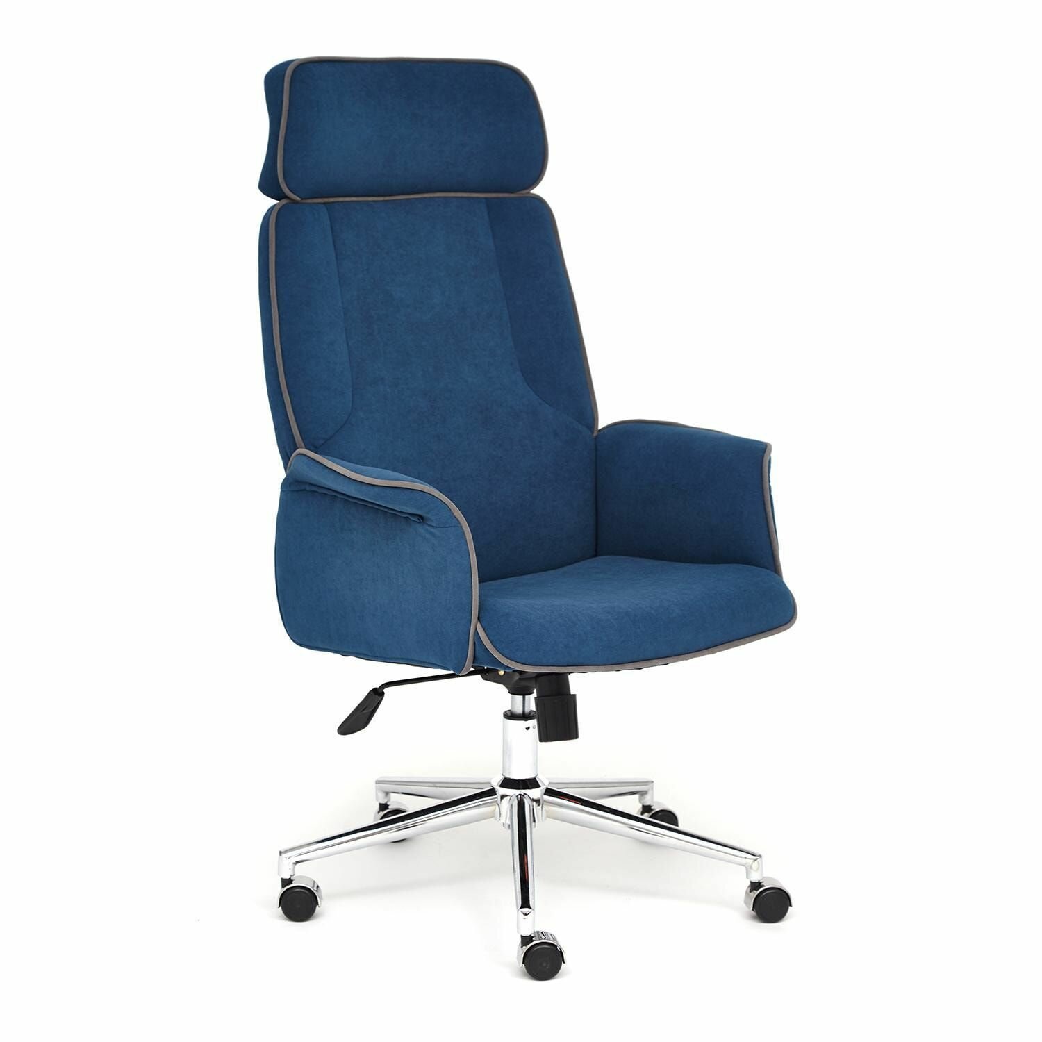Компьютерное кресло TetChair CHARM флок , синий, 32