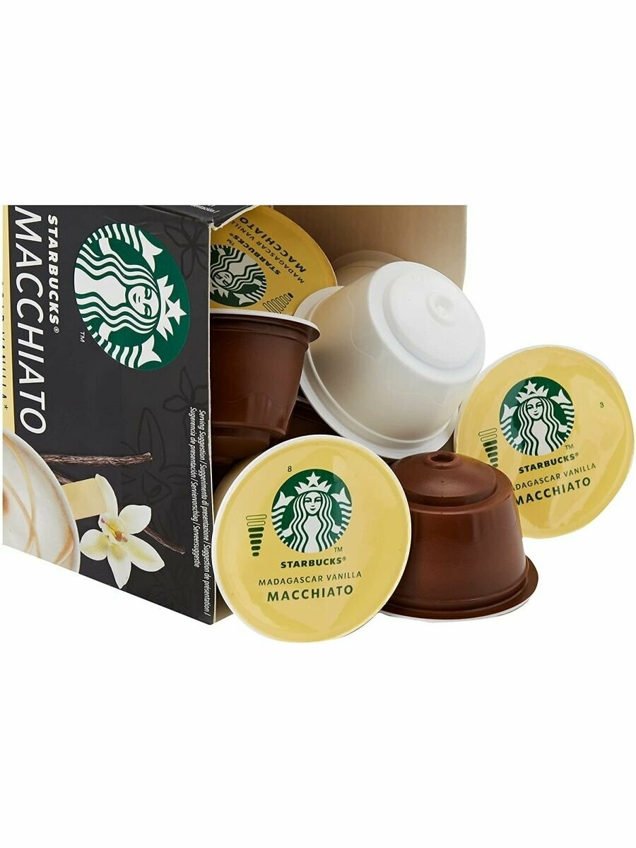 Кофе в капсулах STARBUCKS Macchiato Madagascar Vanilla 3х12, 36 капсул - фотография № 6