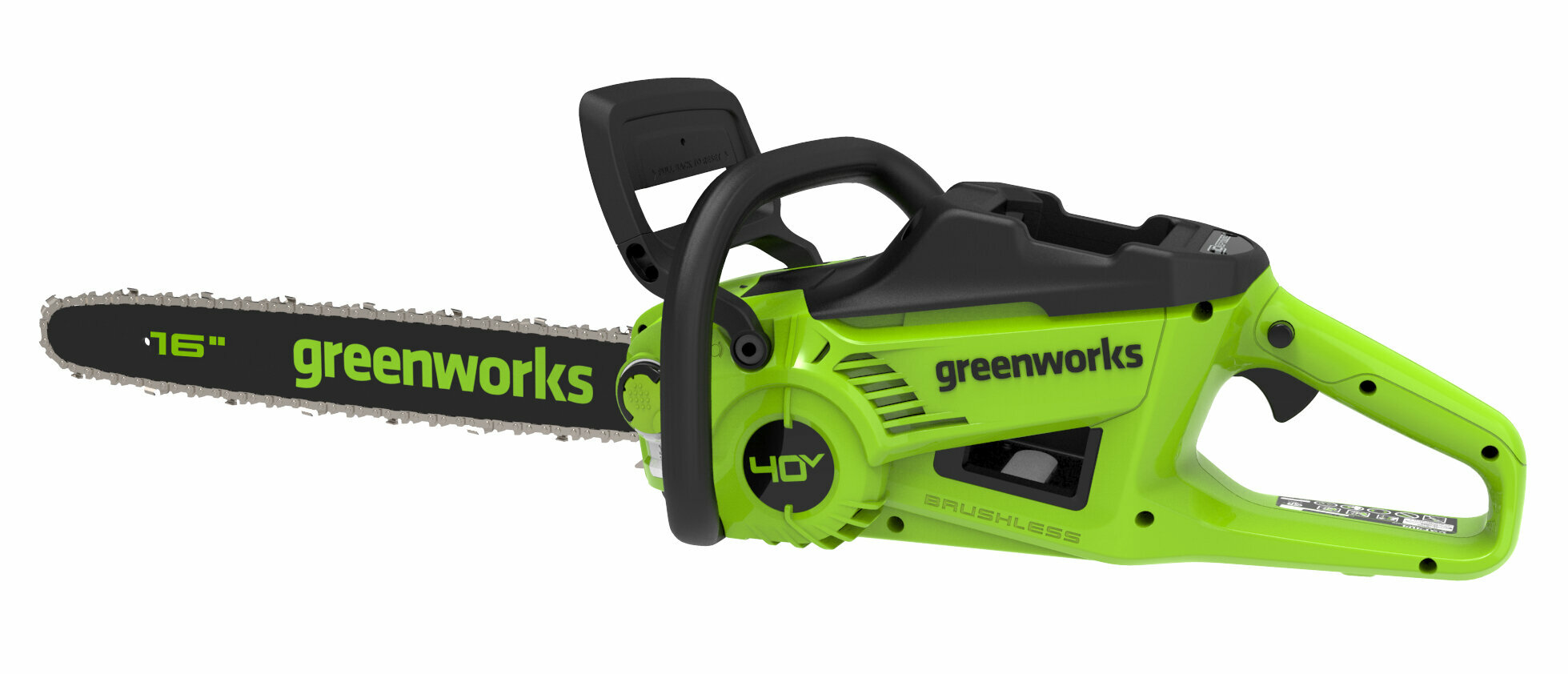 Цепная пила аккумуляторная GREENWORKS GD40CS20XK4 40V C 1ХАКБ 4 АЧ И ЗУ