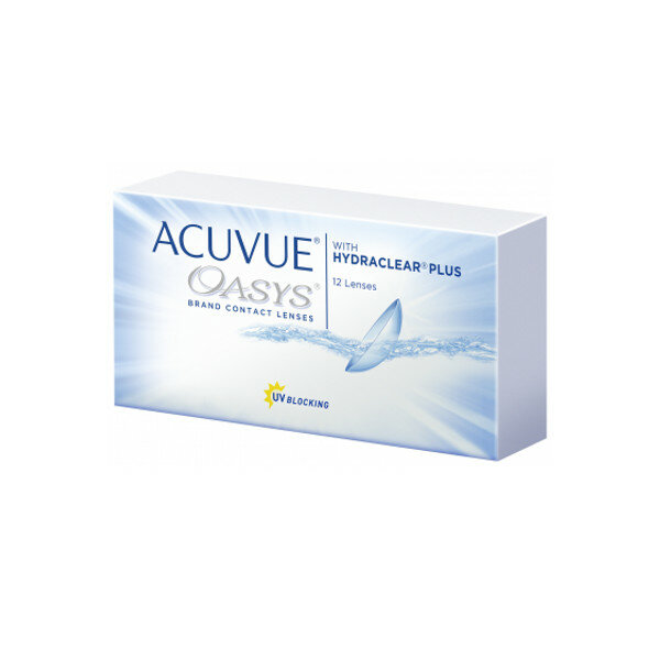   Johnson & Johnson Acuvue Oasys with Hydraclear Plus (12  / 8.4 / -2.5)