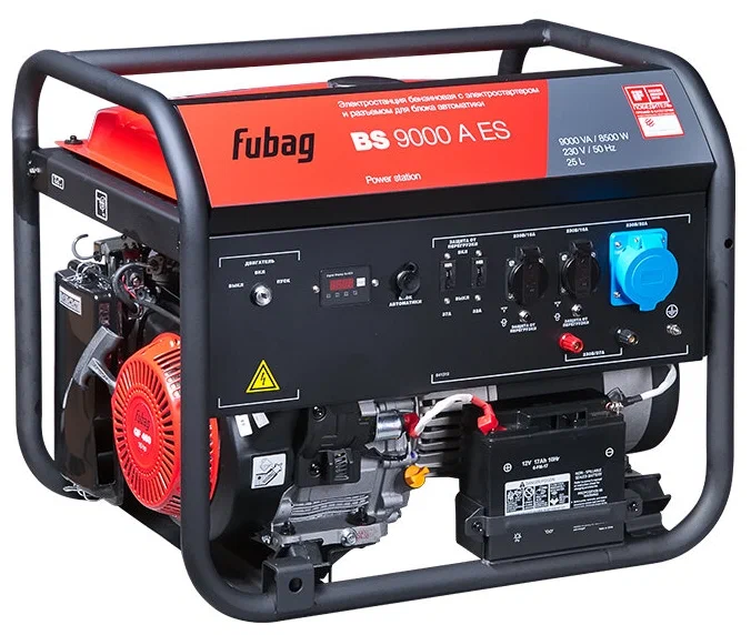 Электростанция бензиновая FUBAG BS 9000 A ES