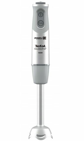 Блендер погружной Tefal QuickChef 4в1 HB65KD38 1000 Вт серебристо-серый - фотография № 2