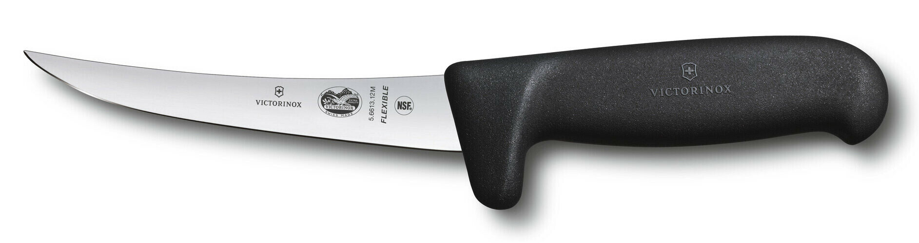 Нож кухонный Victorinox Fibrox черный (5.6613.12m)