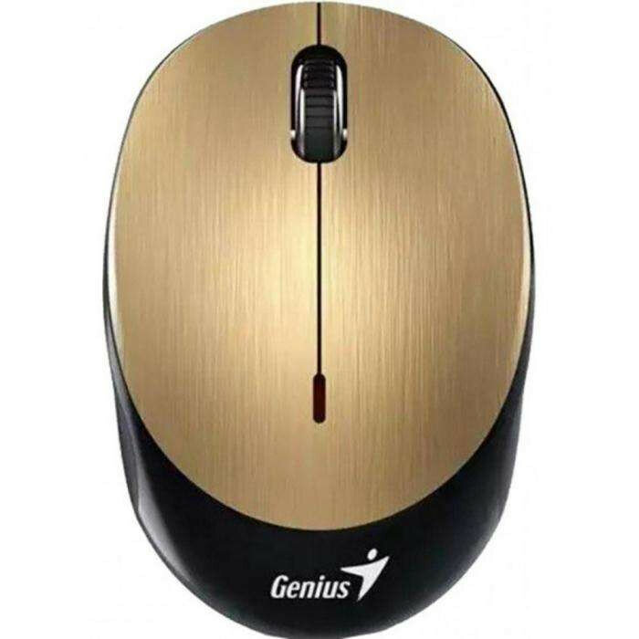 Мышь беспроводная Genius NX-9000BT V2 Gold [31030299101] золото, BlueEye, 1600dpi, 3 кнопки, Bluetooth 4.0, встроенный аккумулятор (251835)