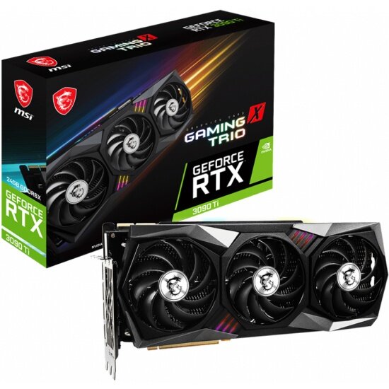 Видеокарта MSI GeForce RTX 3090 Ti GAMING X TRIO 24G