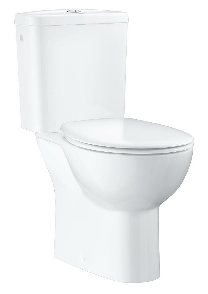 Унитаз-компакт Grohe Bau Ceramic 39496000 с горизонтальным выпуском