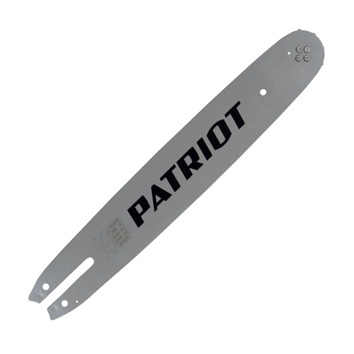 Шина для бензопилы Patriot P140SPEA074, 14", шаг 3/8", 1,3 мм, 50 звеньев