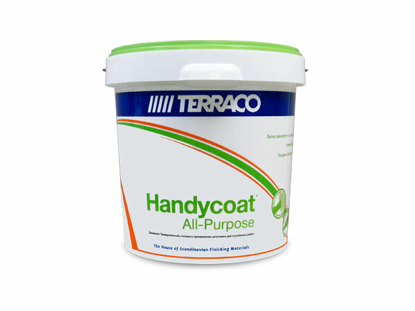 Terraco Handycoat All Purpose шпатлевка легкого затирания под покраску (25 кг)