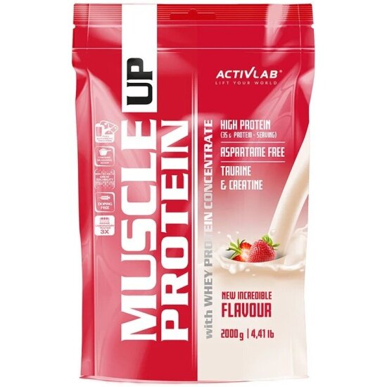 Протеин ACTIVLAB Muscle UP Protein 2000 г - клубника