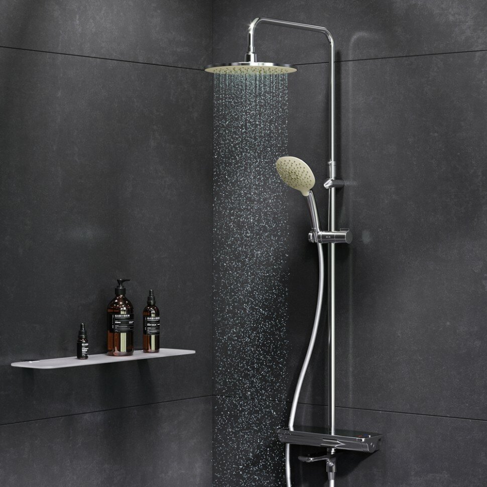 Душевая система ShowerSpot с термостатом AM.PM Spirit 2.0 F0770A500