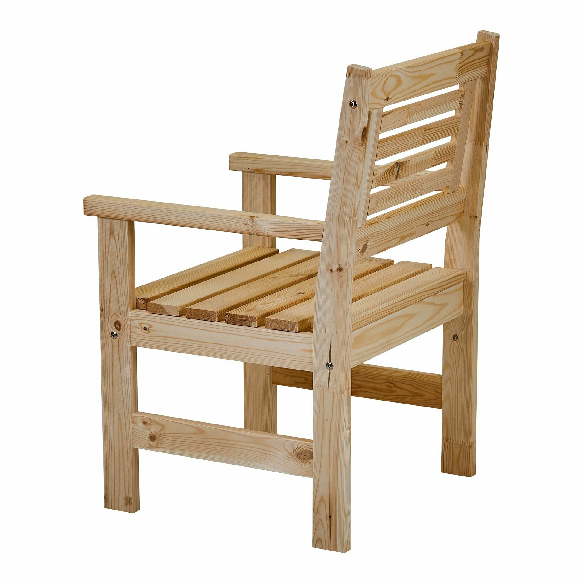 Кресло деревянное для сада и дачи, хольмен - фотография № 7
