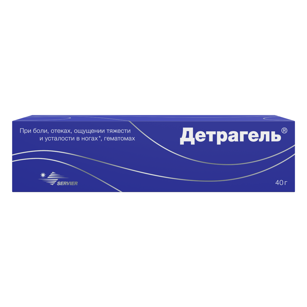 Детрагель, гель для наружного применения 40 г 1 шт