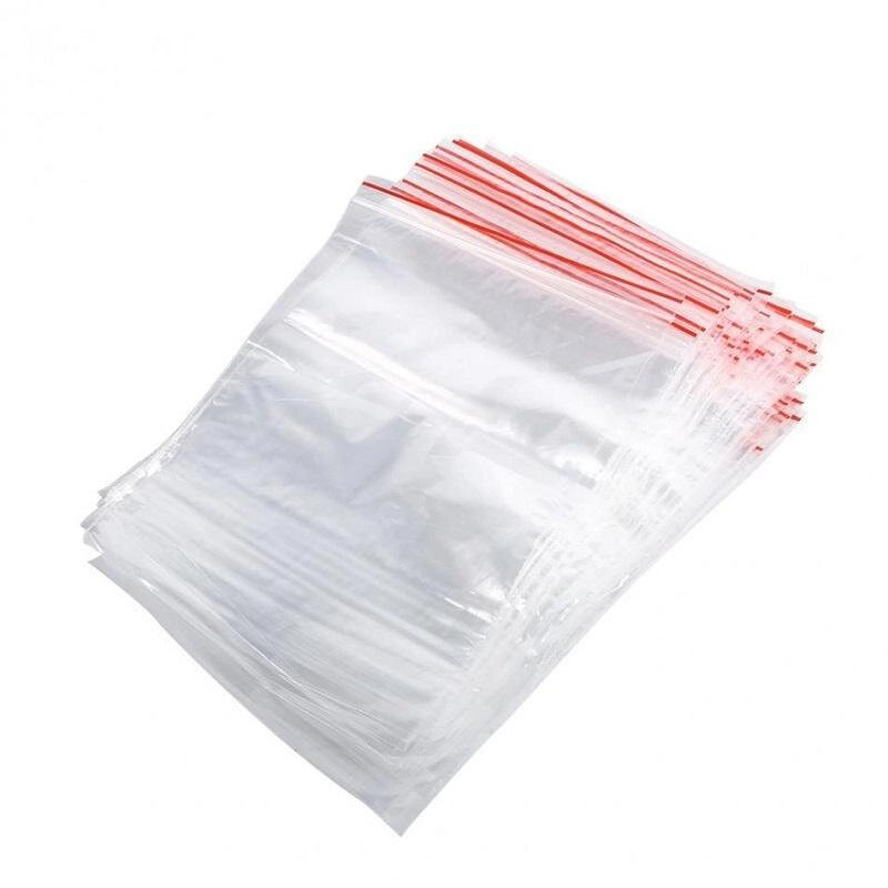 Пакет с замком (Zip Lock) 8 х 12 см, 32 мкм, 1000 шт/уп эконом - фотография № 4