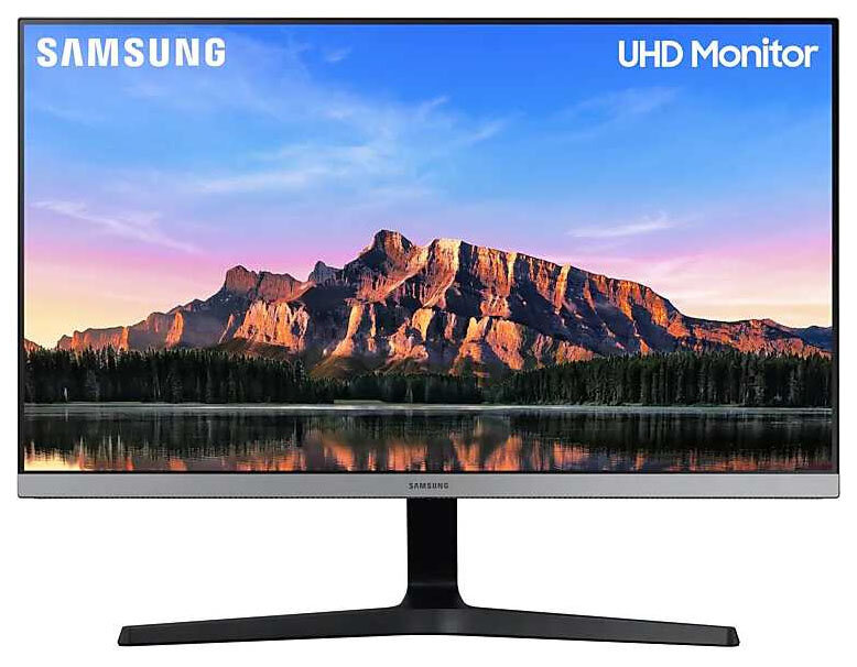 Монитор Samsung 28" U28R550UQI темно-серый IPS LED 16:9 HDMI матовая 1000:1 300cd 178гр/178гр 3840x2160 DisplayPort Ultra HD 5.8кг