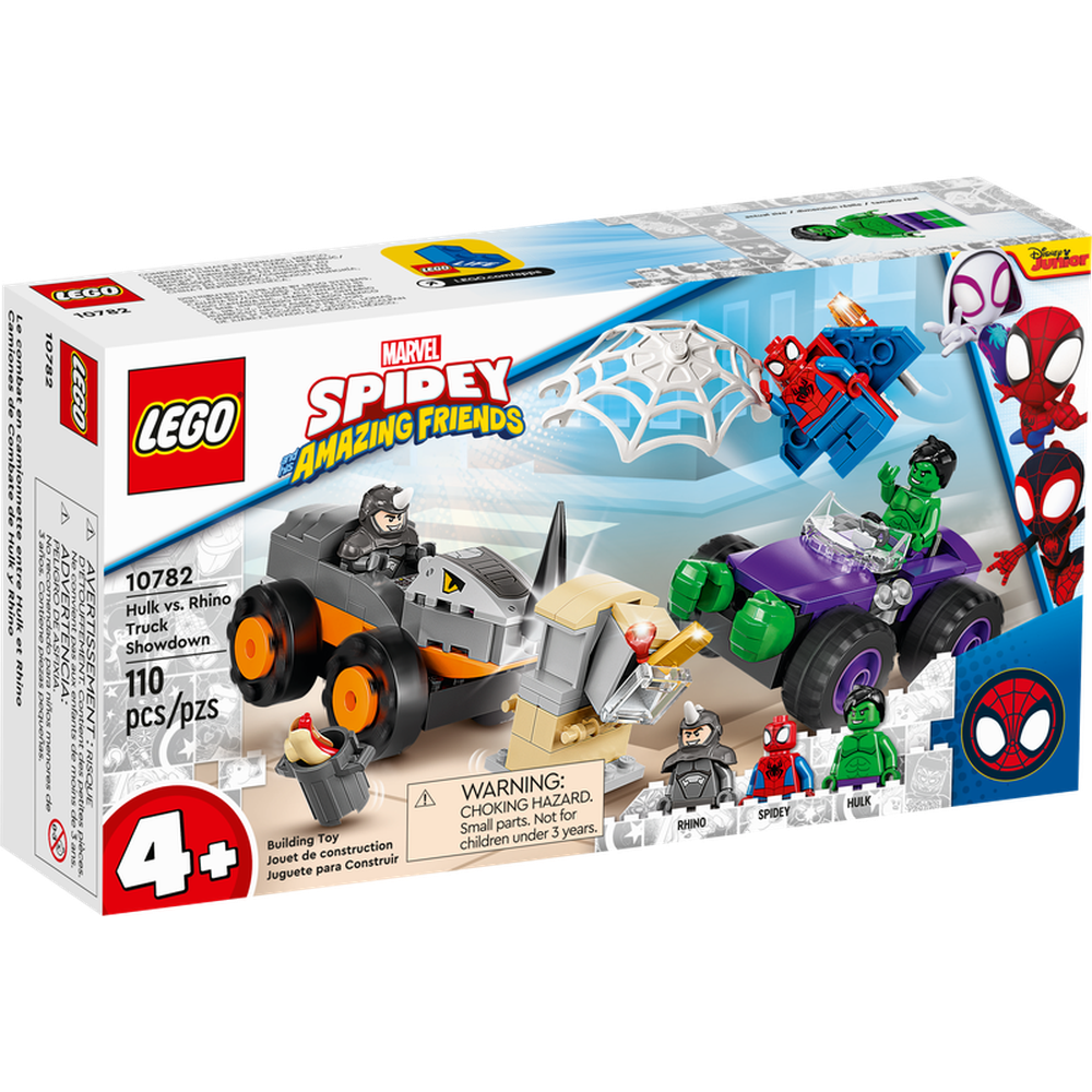 LEGO Disney "Схватка Халка и Носорога на грузовиках" 10782