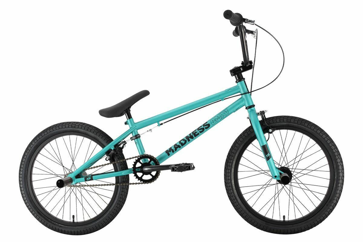 Велосипед Stark'22 Madness BMX 1 бирюзовый/черный
