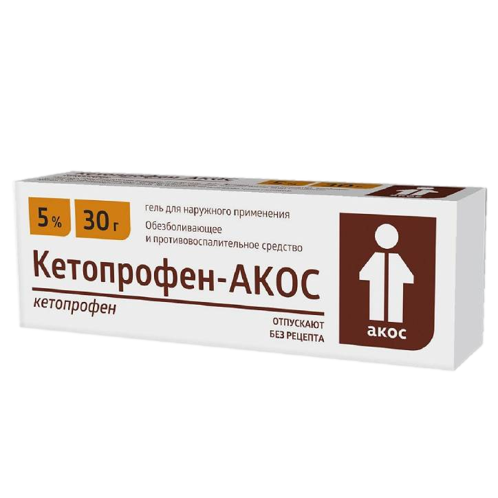 Кетопрофен гель д/нар. прим.