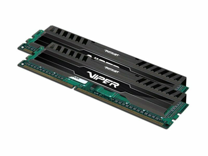 Оперативная память Patriot Memory VIPER 3 16 ГБ (8 ГБ x 2 шт.) DDR3 1600 МГц DIMM CL10 PV316G160C0K