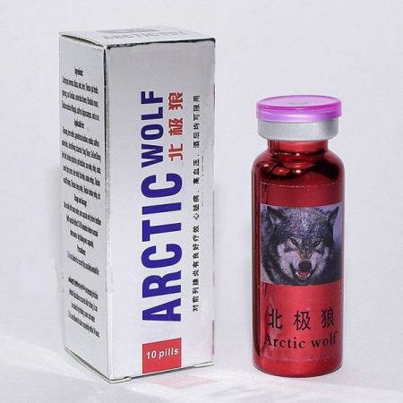 Arctic Wolf Арктический волк таблетки для потенции возбуждающее средство возбудитель для мужчин виагра для эрекции