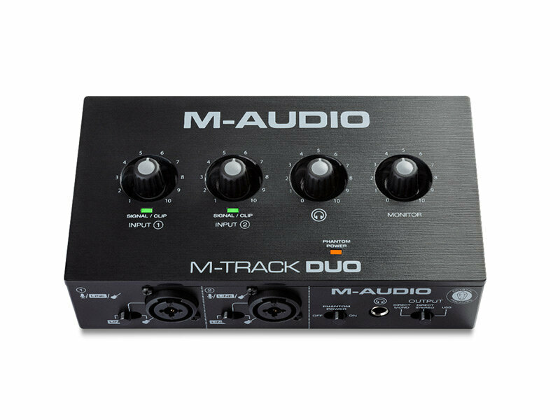 USB-аудиоинтерфейс M-Audio M-Track Duo