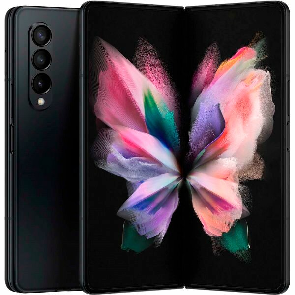 Мобильный телефон Samsung Galaxy Z Fold3 12/256Gb black (черный)