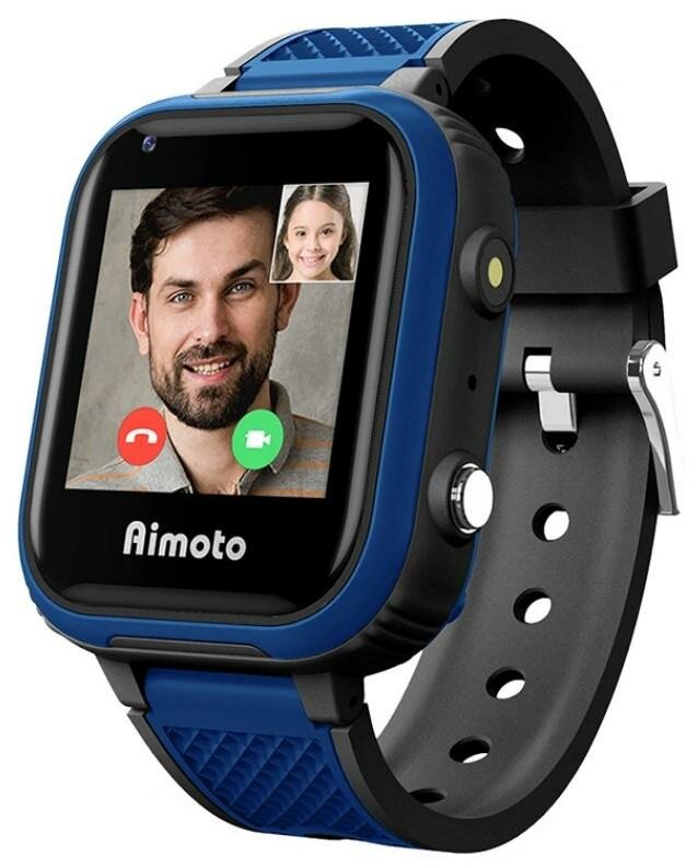 Knopka Zhizni AIMOTO Pro Indigo 4G  умные часы (черный)  .