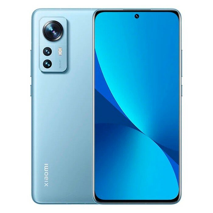 XIAOMI Смартфон Xiaomi 12X RU, 6.28", Amoled, 8 Гб, 128 Гб, 50 Мп, 32 Мп, 4500 мАч, NFC, синий