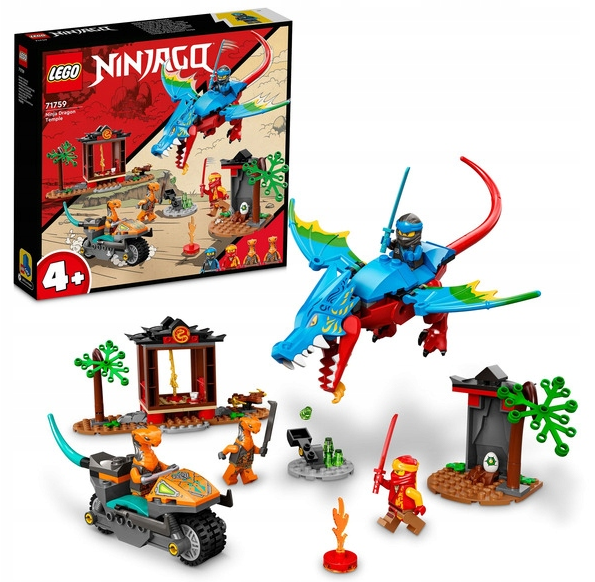 Конструктор LEGO Ninjago Храм с драконом-ниндзя 71759