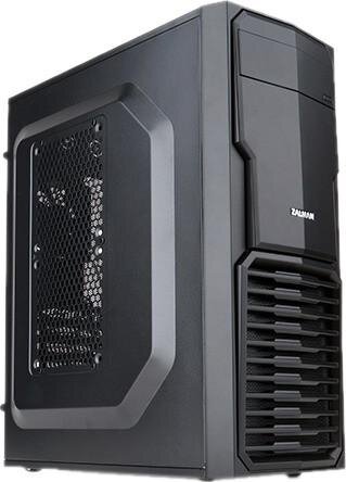 Корпус Zalman ZM-T4, без БП, черный, mATX