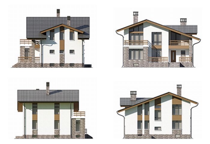 Проект дома Plans-44-41 (309 кв.м, кирпич) - фотография № 3