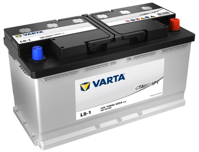 Автомобильный аккумулятор VARTA Стандарт 6СТ-100.0 VL L5-1 (600 300 082) 353x175x190