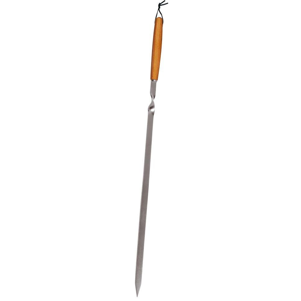 Шампур для шашлыка Союзгриль 55 см с деревянной ручкой