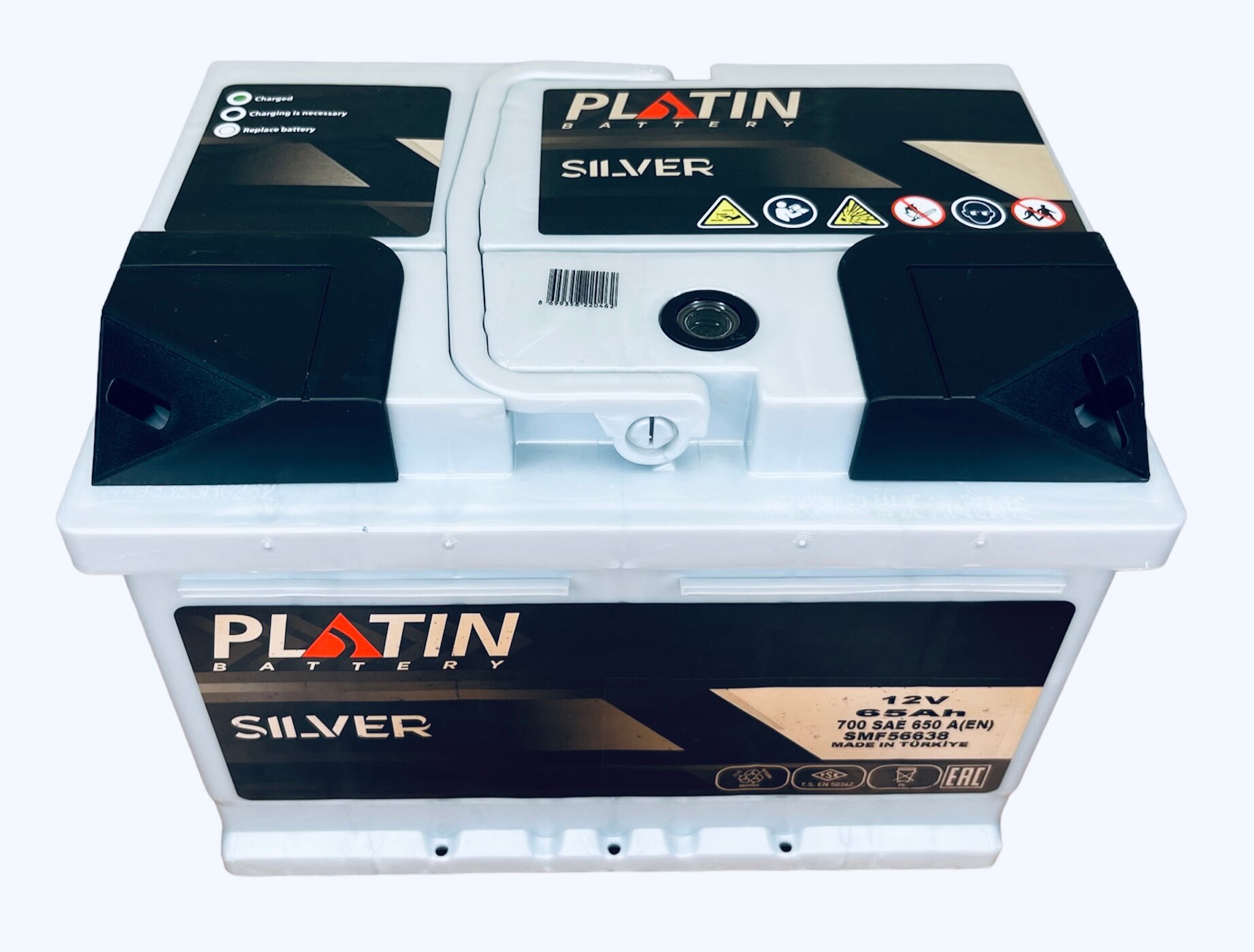 Аккумулятор автомобильный Platin Silver 65 Ач 650 A о. п. низкий SMF L2B 242х175х175