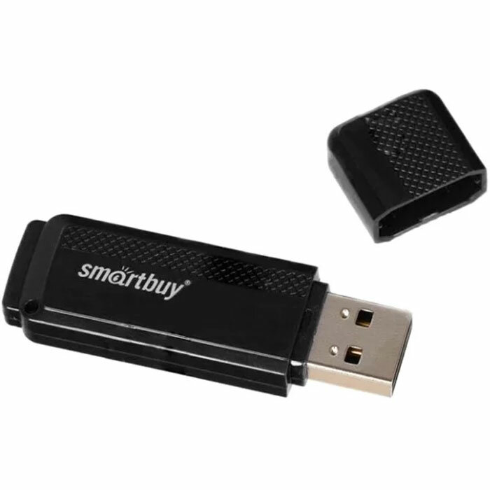 USB Flash накопитель 32GB Smartbuy Dock (SB32GBDK-K3) USB 3.0 черный