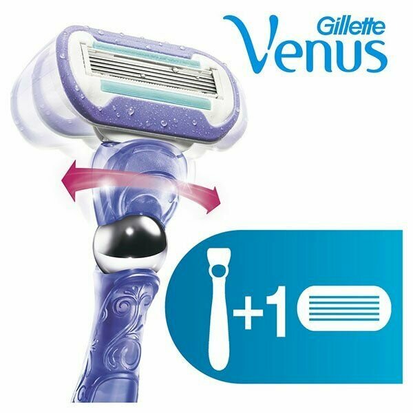   Gillette Venus ( ) Swirl Flexiball +   1 .