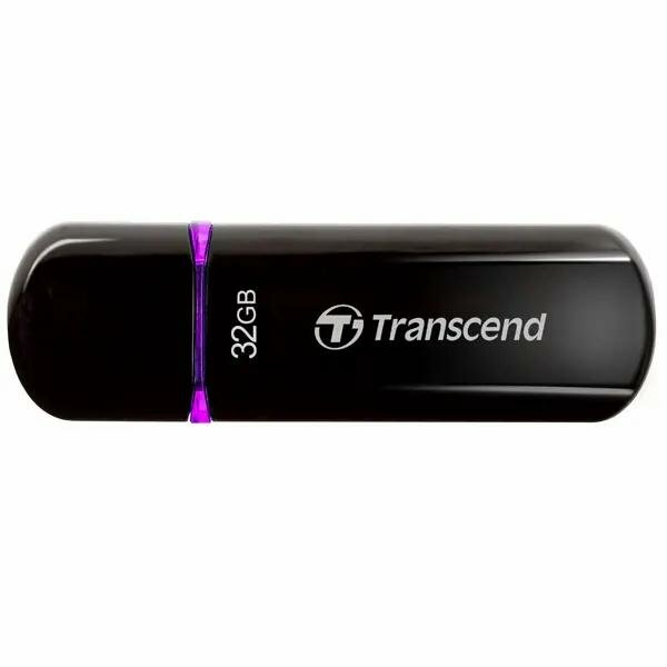 Флеш диск Transcend TS32GJF600 32GB USB2.0 черно-фиолетовый