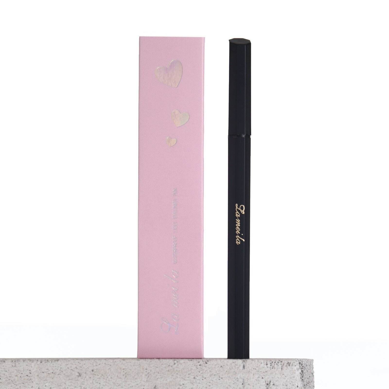 фото Подводка-фломастер для глаз, цвет чёрный, 2 мл