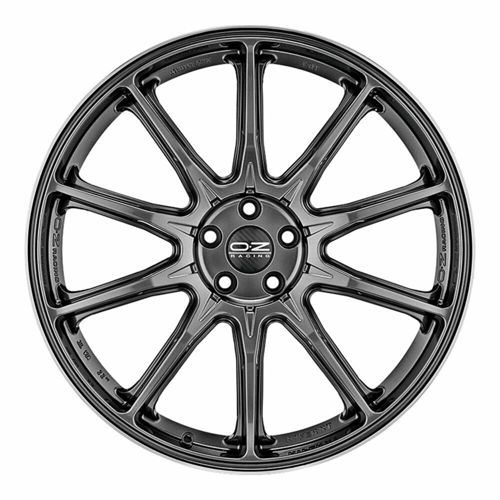 OZ Hyper XT HLT 10,5x20/5x112 ET26 DIA 66,46 Star Graphite Diamond Lip