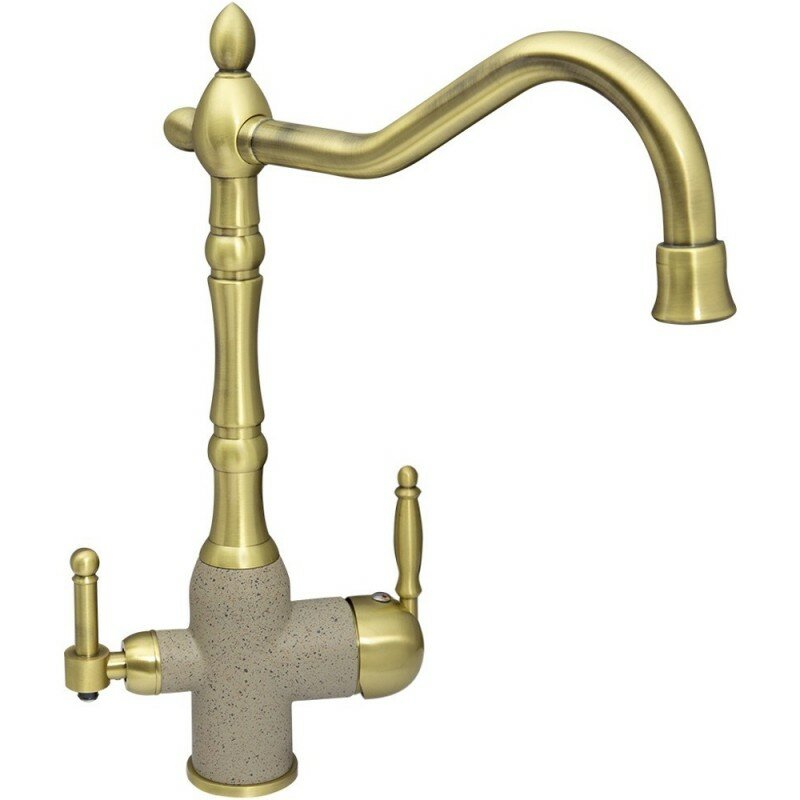 Смеситель для кухни Zigmund & Shtain ZS 1900B речной песок