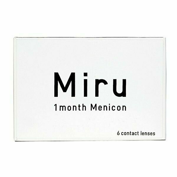 Линзы контактные Menicon miru 1month (8.3/-3) 6шт