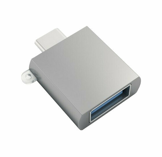 Аксессуар Satechi USB 3.0 Type-C to USB 3.0 Type-A Space Gray ST-TCUAM