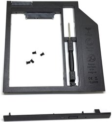Сменный бокс (optibay) для HDD 2.5" Espada SS90, пластик, черный