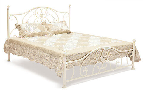 Кровать TetChair Elizabeth, 160х200 см (Queen bed) Antique White