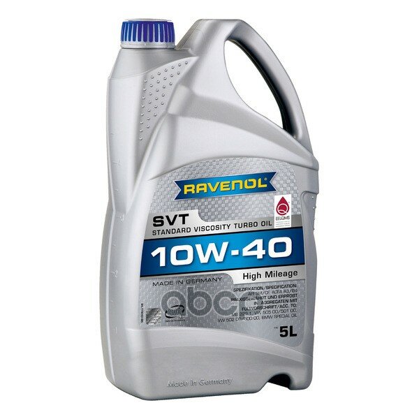 Полусинтетическое моторное масло RAVENOL SVT Stand Viscosity Turbo Oil SAE 10W-40