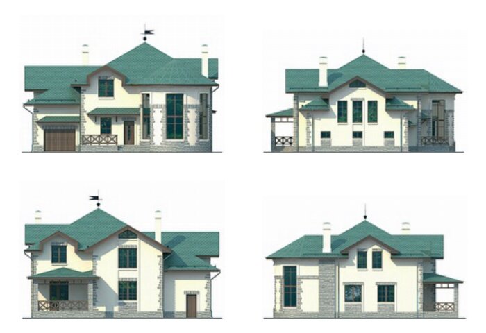 Проект дома Plans-37-35 (248 кв.м, кирпич) - фотография № 2