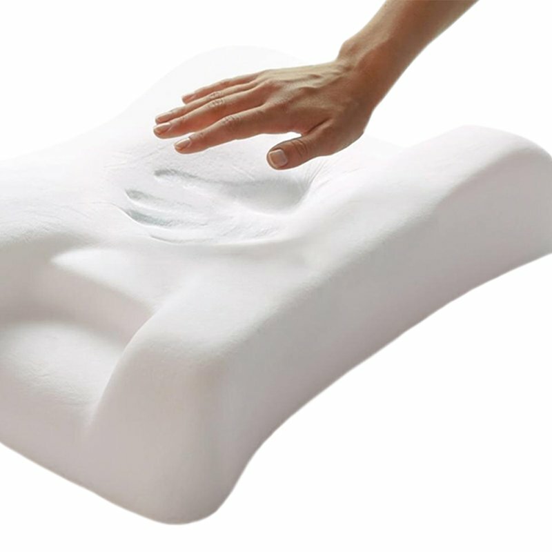 Подушка анатомическая Beauty Sleep, размер - универсальный, молочный - фотография № 3