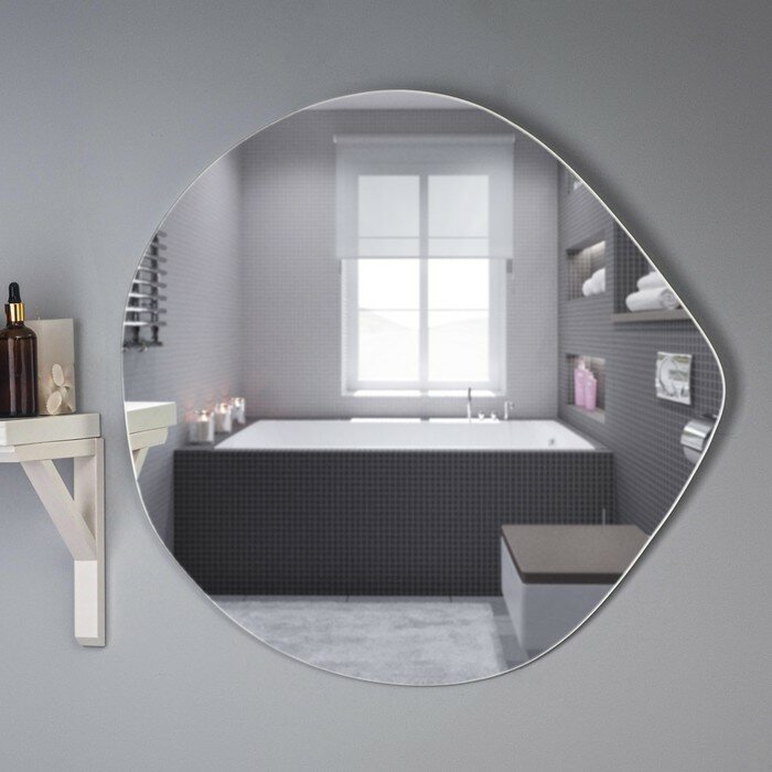 фото Зеркало, настенное, асимметричное,59х65 см