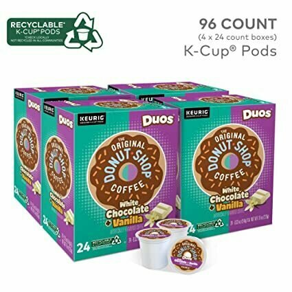 Одноразовые капсулы Keurig K Cup, ароматизированный кофе, белый шоколад + ваниль, 24 шт. - фотография № 3