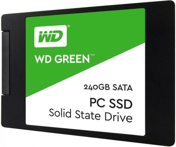 Твердотельный накопитель SSD 2.5 240Gb Western Digital Green Read 545Mb/s SATAIII WDS240G2G0A